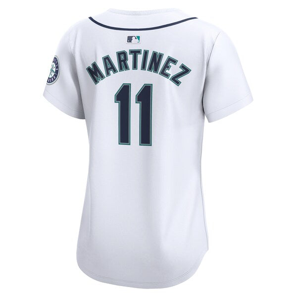 Edgar Martinez Seattle Mariners Nike Women's Home Limited Player Jersey - White - Image 3