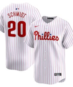 Mike Schmidt Philadelphia Phillies Nike Home Limited Player Jersey - White