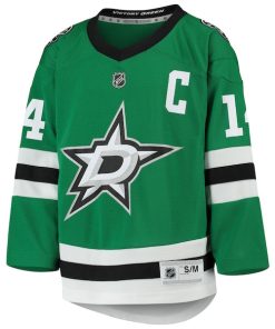 Alternative view of Jamie Benn Dallas Stars Youth Home Replica Player Jersey - Kelly Green