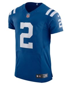 Alternative view of Carson Wentz Indianapolis Colts Nike Vapor Elite Player Jersey - Royal