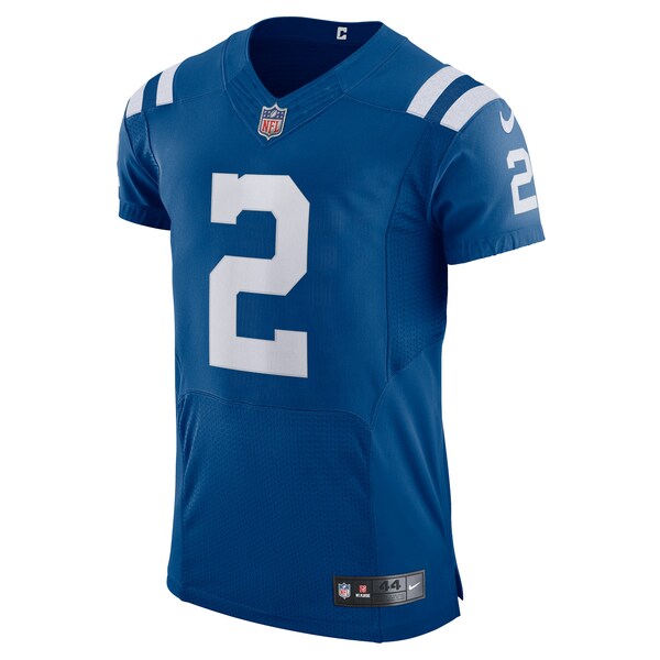 Carson Wentz Indianapolis Colts Nike Vapor Elite Player Jersey - Royal - Image 2