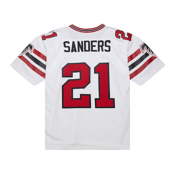 Deion Sanders Atlanta Falcons 1989 Legacy Replica Jersey - White - Image 3
