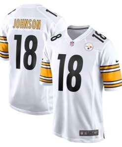 Diontae Johnson Pittsburgh Steelers Nike Game Player Jersey - White