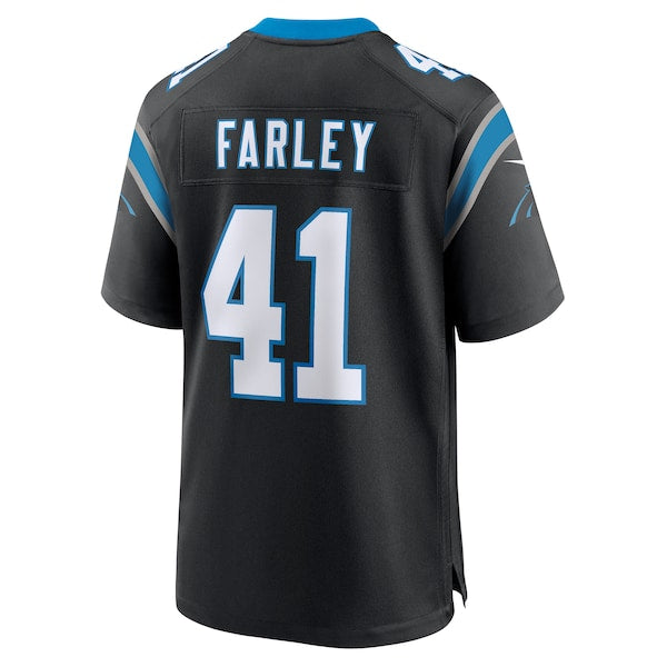 Matthias Farley Carolina Panthers Nike Game Jersey - Black - Image 3