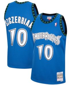 Wally Szczerbiak Minnesota Timberwolves 2001/02 Hardwood Classics Swingman Jersey - Blue