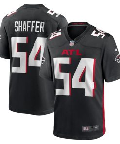 Justin Shaffer Atlanta Falcons Nike  Game Jersey -  Black