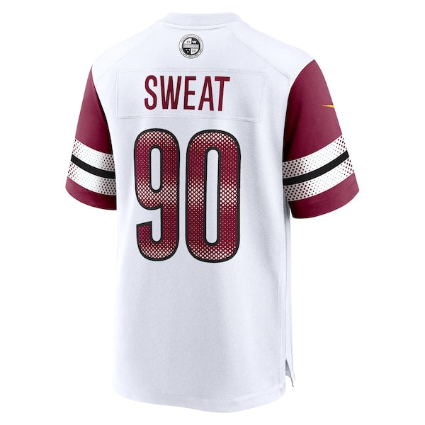 Montez Sweat Washington Commanders Nike Game Jersey - White/Black - Image 4