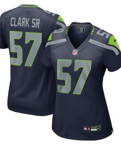 Frank Clark Seattle Seahawks Nike Women's  Game Jersey - College Navy