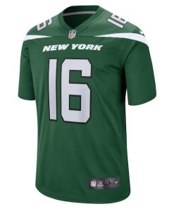 Alternative view of Jason Brownlee New York Jets Nike  Game Jersey - Gotham Green