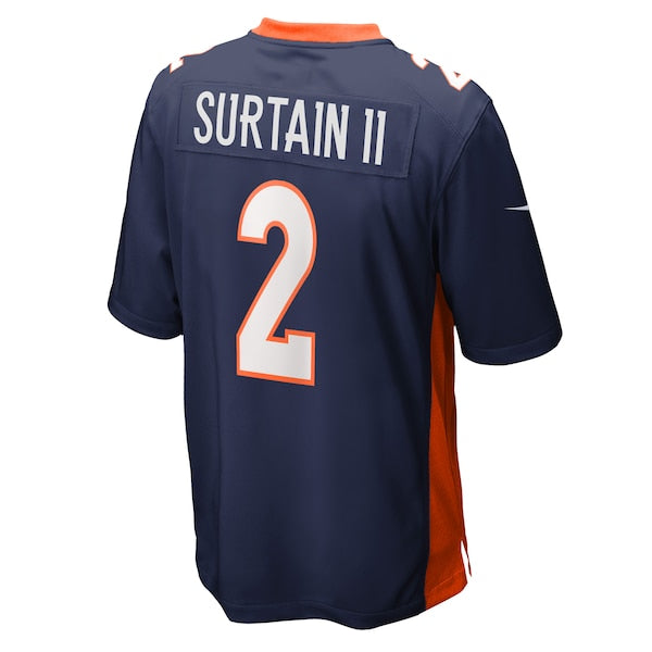 Patrick Surtain II Denver Broncos Nike Home Game Player Jersey - Navy - Image 3
