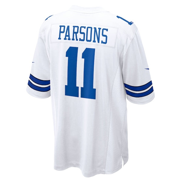 Micah Parsons Dallas Cowboys Nike Game Player Jersey - White - Image 3