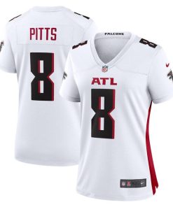 Kyle Pitts Atlanta Falcons Nike Women's Game Player Jersey - White