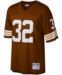 Alternative view of Jim Brown Cleveland Browns Legacy Replica Jersey - Brown