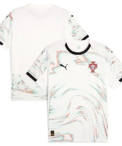 Portugal National Team Puma 2025 Away Replica Jersey - White