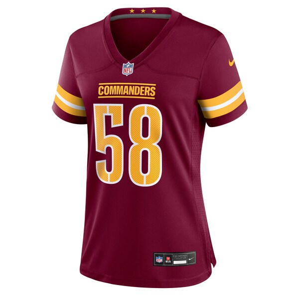 Jordan Magee Washington Commanders Nike Women's Game Jersey - Burgundy - Image 3