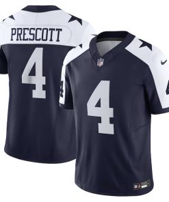 Dak Prescott Dallas Cowboys Nike Vapor F.U.S.E. Limited Jersey - Navy/White