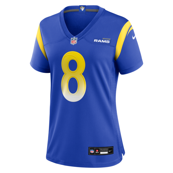 Jared Verse Los Angeles Rams Nike Women's Team Game Jersey - Royal - Image 2