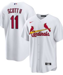 Victor Scott II St. Louis Cardinals Nike Home Replica Jersey - White