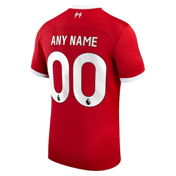 Liverpool Nike 2023/24 Home Replica Custom Jersey - Red - Image 3