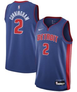 Cade Cunningham Detroit Pistons Nike Youth Swingman Jersey - Icon Edition - Blue