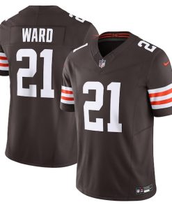 Denzel Ward Cleveland Browns Nike Vapor F.U.S.E. Limited Jersey - Brown