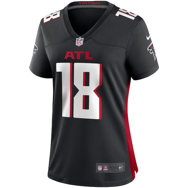 Calvin Ridley Atlanta Falcons Nike Women's Game Player Jersey - Black - Image 2