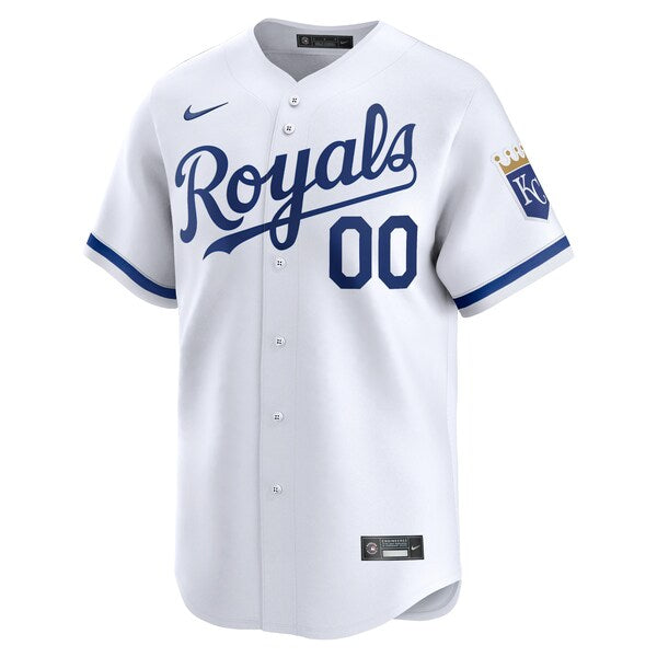 Kansas City Royals Nike Home Limited Custom Jersey - White - Image 3