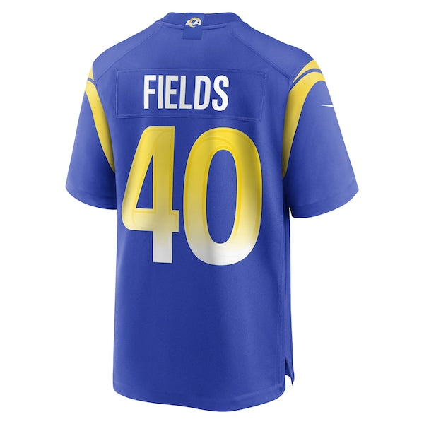 Tony Fields Los Angeles Rams Nike Team Game Jersey - Royal - Image 2