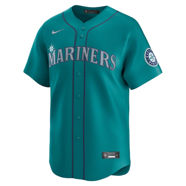 Men's Seattle Mariners Julio Rodr¨ªguez Nike Alternate Limited Player Jersey - Teal/White - Image 3