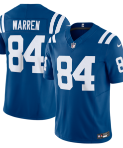 Tyler Warren Indianapolis Colts Nike Team Vapor F.U.S.E. Limited Jersey - Royal