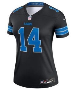 Alternative view of Amon-Ra St. Brown Detroit Lions Nike Women's Legend Jersey - Black