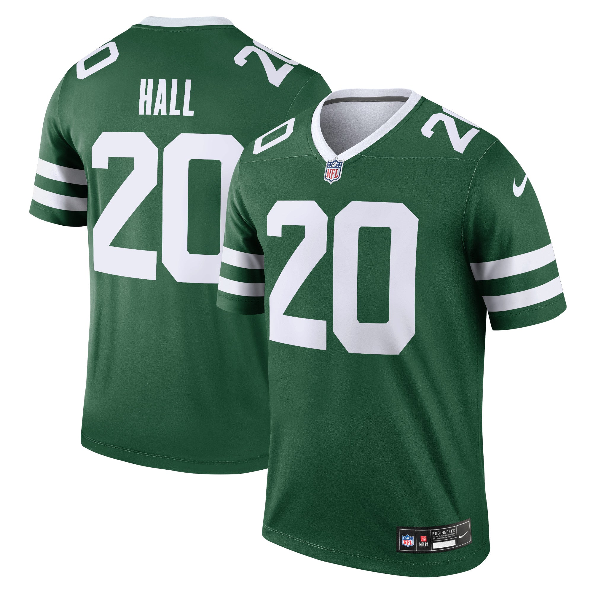 Breece Hall New York Jets Nike Alternate Legend Jersey - Legacy Black - Image 6