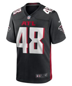 Alternative view of Bud Dupree Atlanta Falcons Nike Game Player Jersey - Black