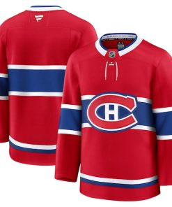 Alternative view of Montreal Canadiens  Home Premium Jersey - Red/White