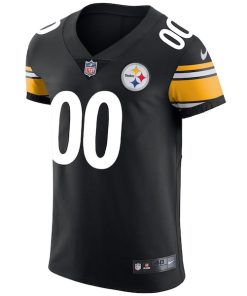 Alternative view of Pittsburgh Steelers Nike Vapor Untouchable Custom Elite Jersey - Black