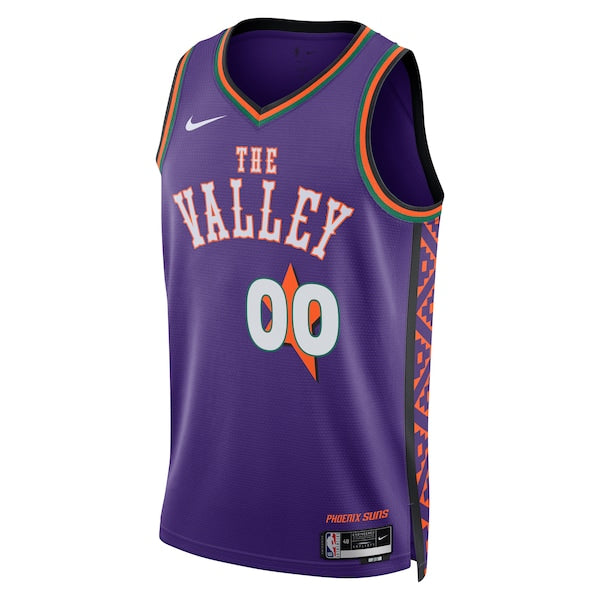 Phoenix Suns Nike Unisex 2024/25 Custom Swingman Jersey - City Edition - Purple - Image 2
