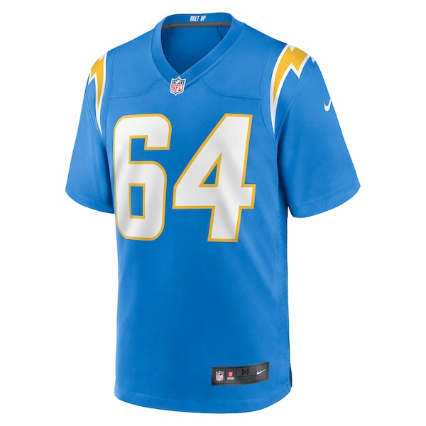 Brenden Jaimes Los Angeles Chargers Nike Game Jersey - Powder Blue - Image 2