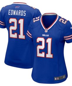 Mike Edwards Buffalo Bills Nike Women's Team Game Jersey -  Royal