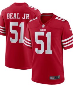 Robert Beal Jr San Francisco 49ers Nike  Game Jersey -  Scarlet