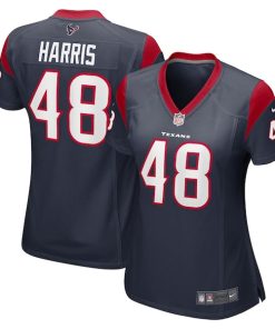 Christian Harris Houston Texans Nike Women's Game Player Jersey - Navy