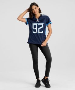 Jaylen Harrell Tennessee Titans Nike Women's  Game Jersey -  Navy