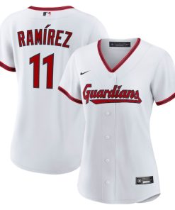 Jose Ramirez Cleveland Guardians Nike Women's Home Replica 2.0 Player Jersey - White