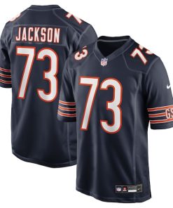 Jonah Jackson Chicago Bears Nike Team Game Jersey -  Navy