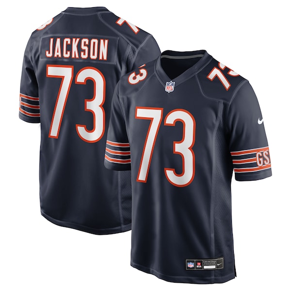 Jonah Jackson Chicago Bears Nike Team Game Jersey - Navy
