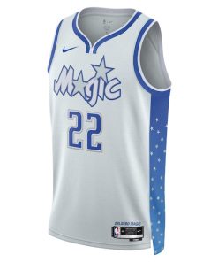 Alternative view of Franz Wagner Orlando Magic Nike Unisex 2025/26 Swingman Jersey - Silver - City Edition