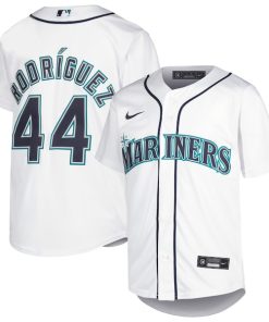 Julio Rodr¨ªguez Seattle Mariners Nike Youth Home Replica Player Jersey - White