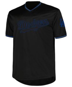 Alternative view of Mookie Betts Los Angeles Dodgers Profile Big & Tall Pop Fashion Player Jersey - Black