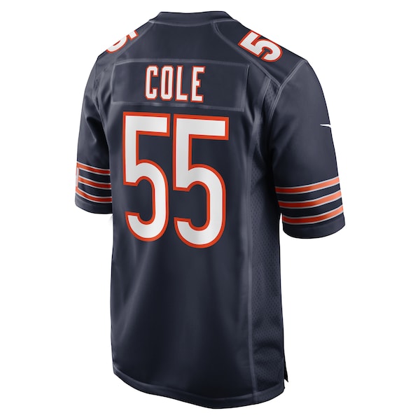 Dylan Cole Chicago Bears Nike Game Jersey - Navy - Image 2