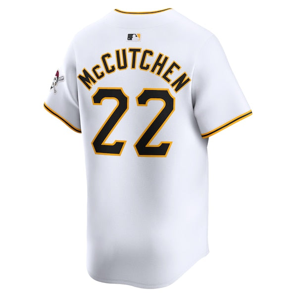 Andrew McCutchen Pittsburgh Pirates Nike Youth Home Limited Player Jersey - White - Image 3