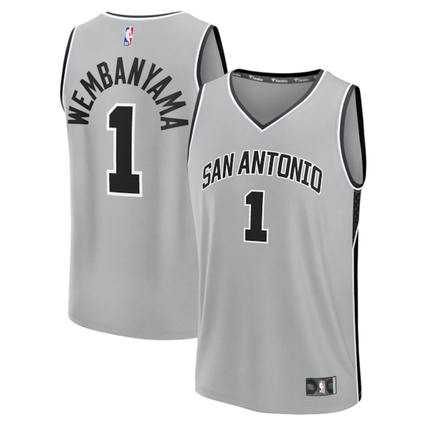 Victor Wembanyama San Antonio Spurs Youth Fast Break Jersey - Statement Edition - Silver